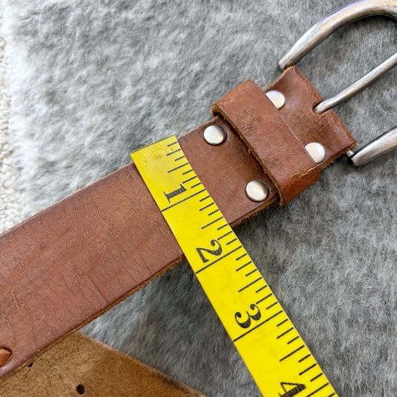 Genuine Leather Braided Belt 32 - Picture 11 of 11